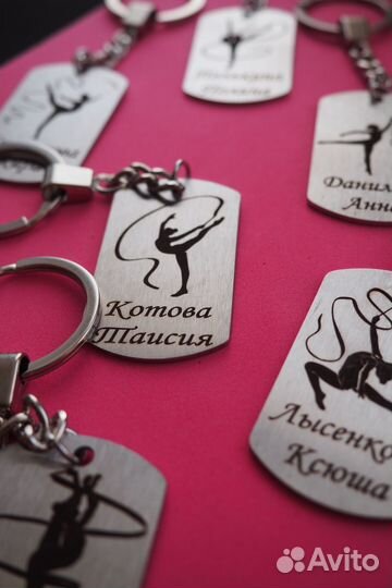Брелоки гимнастика художественная