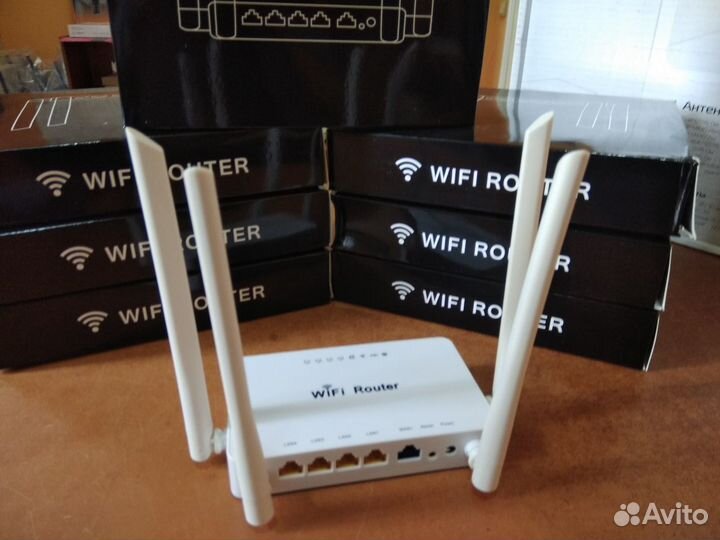 Мощный роутер ZBT 1626 для 4G модема, до 200 кв.м