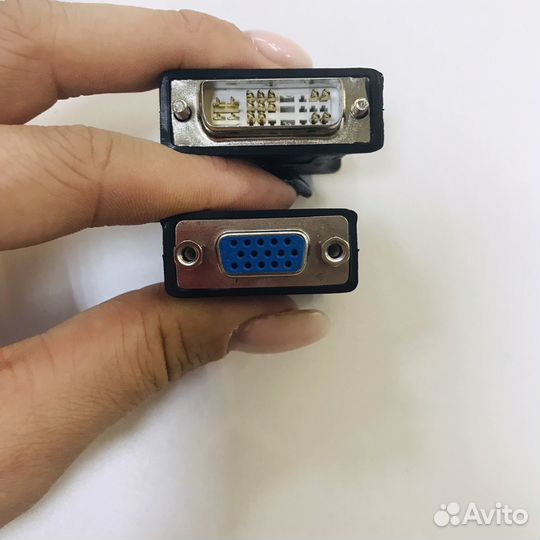 Переходник (A7019) - VGA/svga розетка - DVI-D вилк