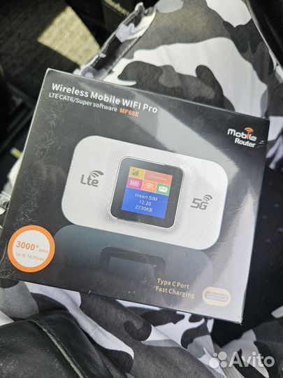 Роутер Wifi 4g/5g mobile cat 6 карманный