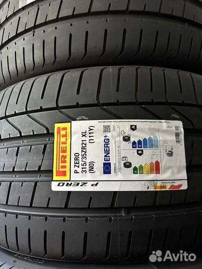 Pirelli P Zero 285/40 R21 и 315/35 R21