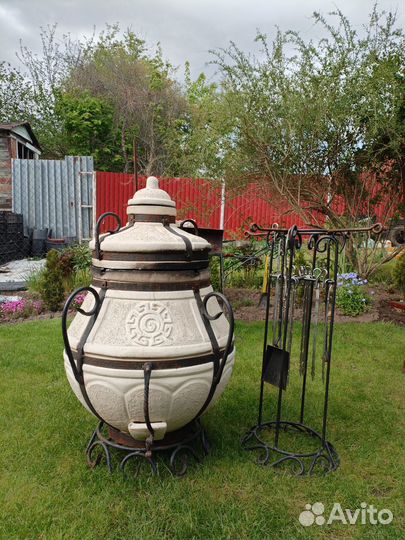 Тандыр б/у ш60, в105, вес 120кг