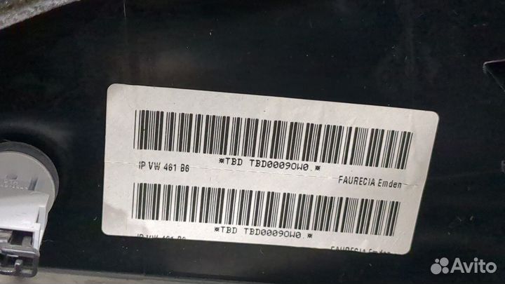 Панель передняя салона Volkswagen Passat CC, 2010