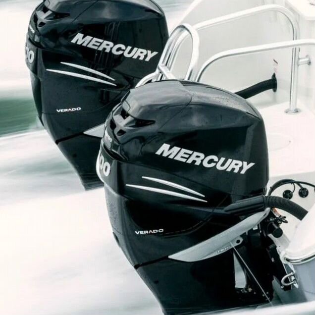 Спарка Mercury Verado 400 XL+400 CXL