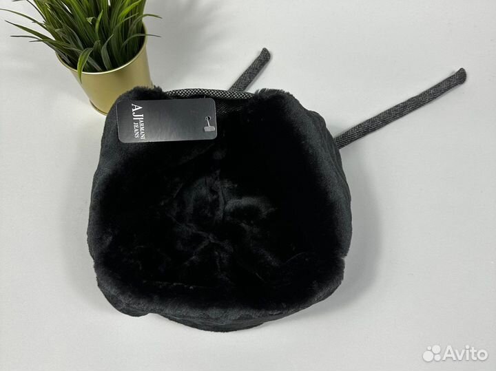 Шапка ушанка Armani jeans