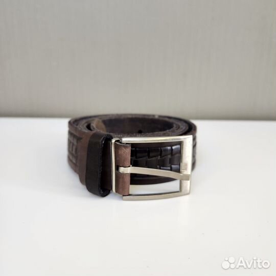 Ремень кожаный 130 см