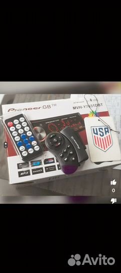 Автомагнитола pioneer 1 din