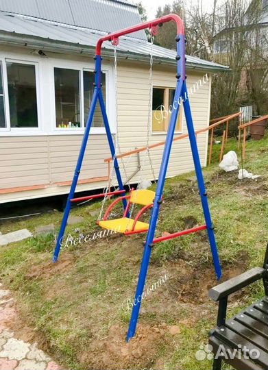 Качели детские на дачу. новые