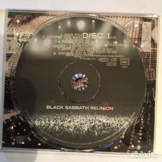 2CD Black Sabbath/Reunion,EU,1998 Lim.edit