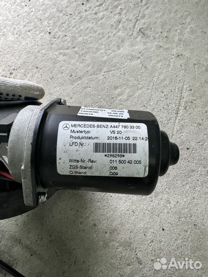 Электромотор боковой двери мерседес V-класс