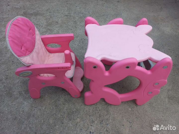 Детский столик и стульчик трансформер