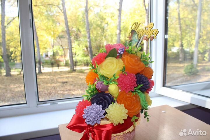 Букет из мыла