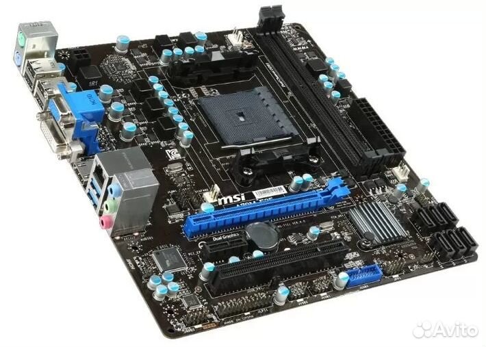 Мат плата MSI A78M-E35 - сокет FM2 / FM2+