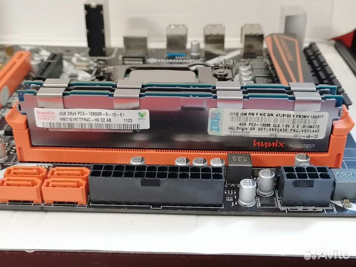 Huananzhi X99-8M-T + Xeon e5 2678 v3 + 8Gb (обмен)