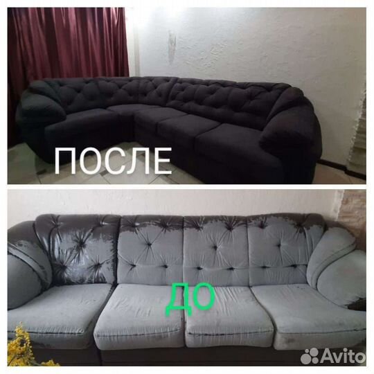 Перетяжка мягкой мебели