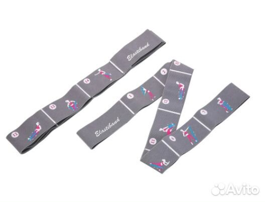 Гимнастическая лента для растяжки 7 петель