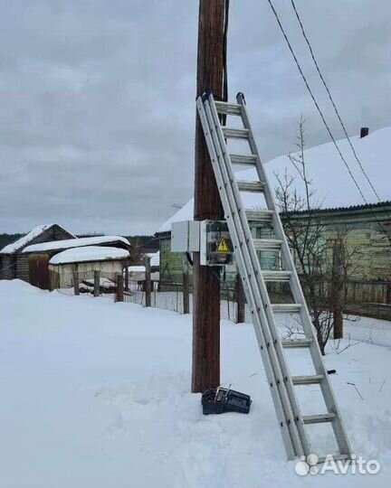 Подключение к электросетям / 100 результат