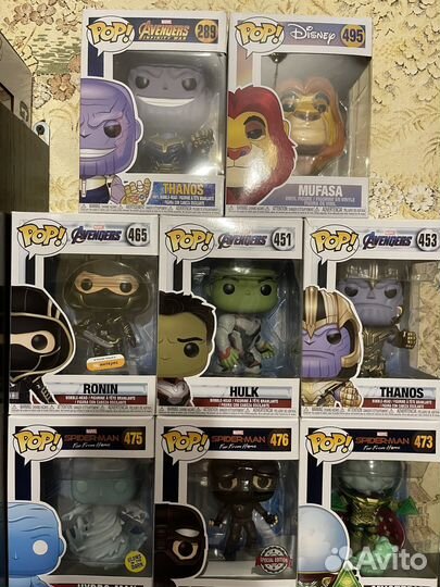 Фигурки funko pop