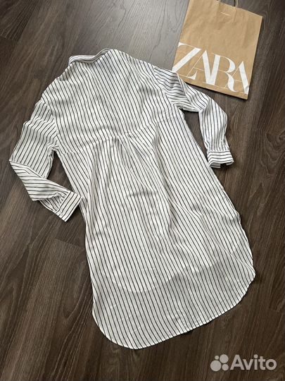 Платье-рубашка Zara оригинал