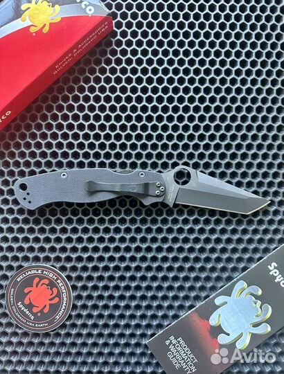 Spyderco paramilitary 2 tanto black