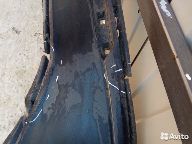 Юбка Бампера задний Volkswagen Tiguan 2 2016