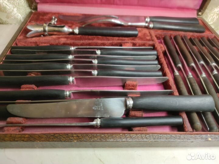 Антикварный набор ножей Paris