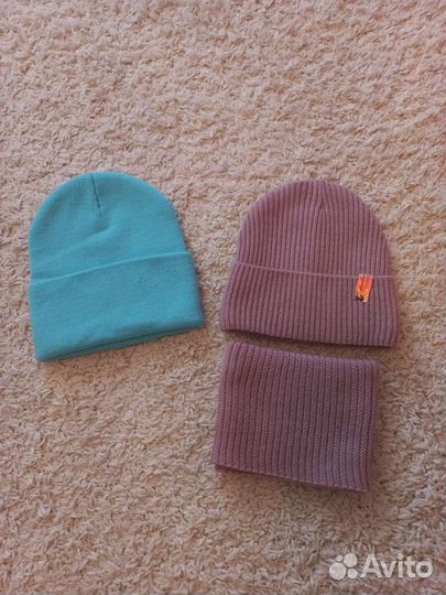 Шапка для девочки новая на 5 лет