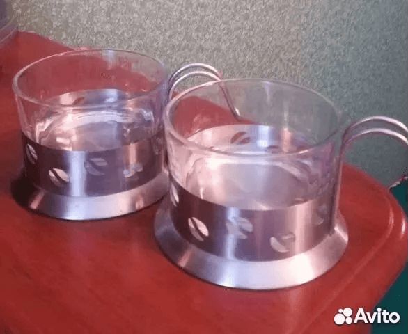 Фужеры хрусталь СССР, стаканы, подстаканники