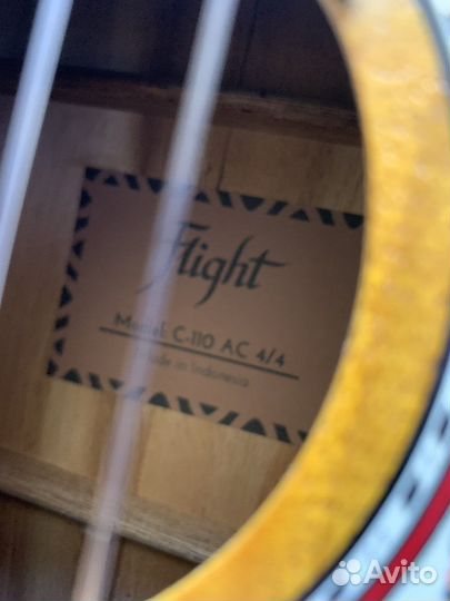 Гитара Flight C-110 AC 4/4