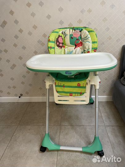 Стульчик для кормления chicco polly