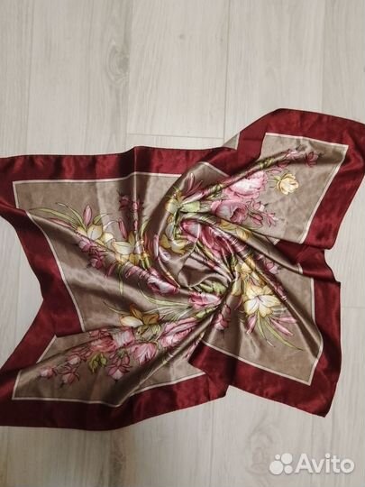 Павлопасадский платок шелк 
