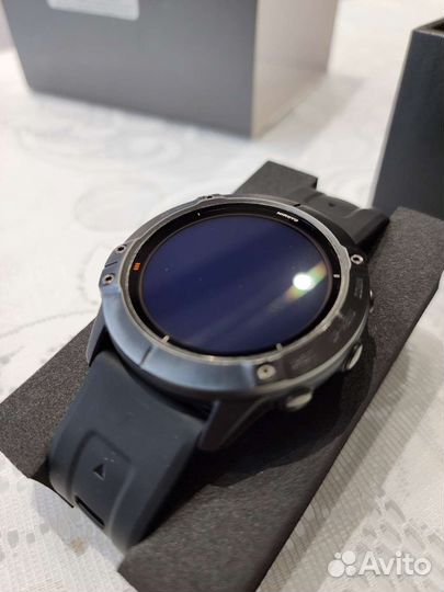 Часы Garmin fenix 6x pro solar titanium bracelet