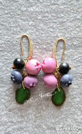 Серьги бижутерия