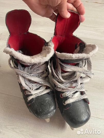 Хоккейные коньки bauer vapor x500 бу