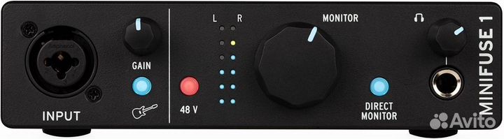 Внешняя звуковая карта Arturia MiniFuse 1 Black