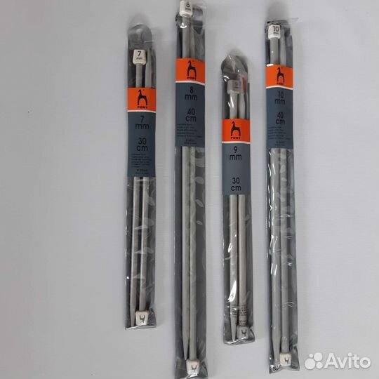 Новые прямые спицы pony для вязания