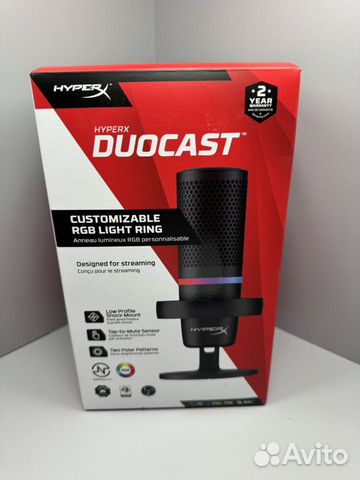 Микрофон HyperX DuoCast объявление продам