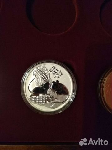 Футляры и планшеты для серебрянных монет Лунар 3