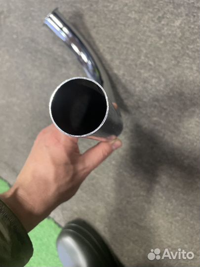 Патрубкок левый выхлопной (колено) ява 634