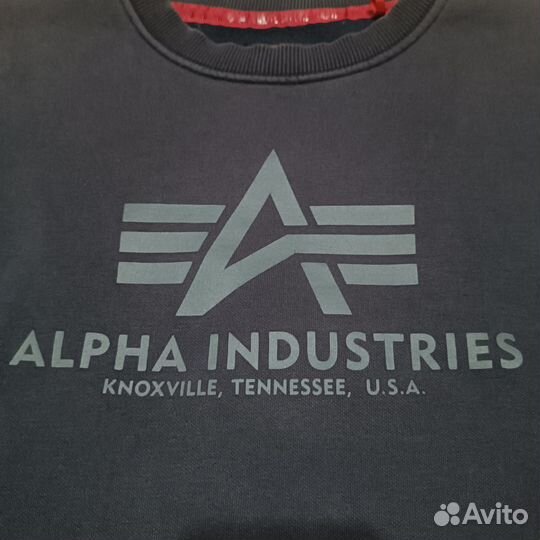 Свитшот alpha industries