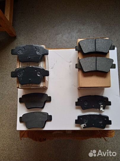 Тормозные колодки на Джелли Эмгранд х7