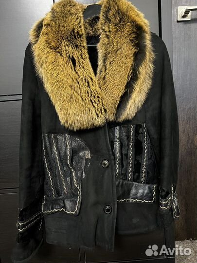 Дубленка натуральная женская 46-48