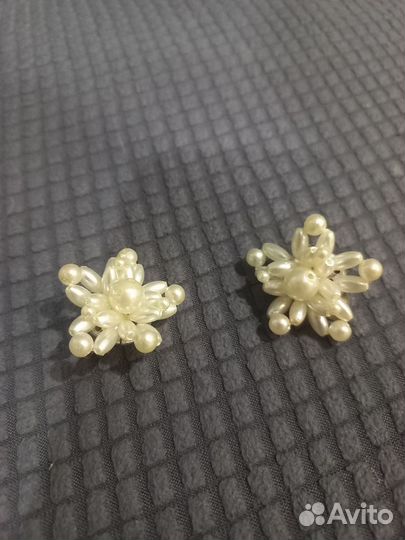 Серьги клипсы СССР