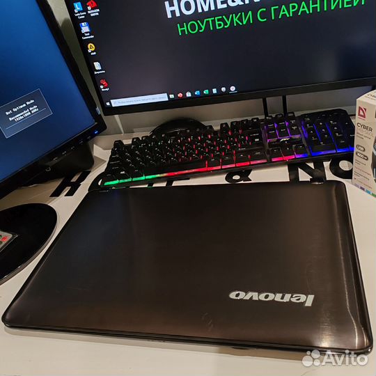 Мощнейший ноутбук I7-8 озу16GB SSD/HDD