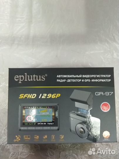 Видеорегистратор 3в1 Eplutus GR-96 sfhd 1296P