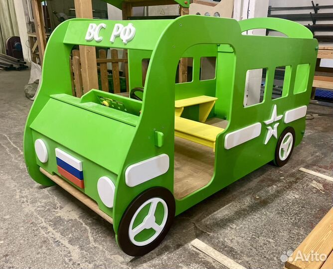 Военная машинка детская уличная