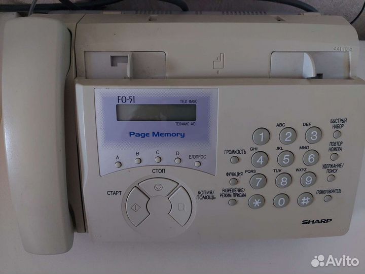 Телефон Факс Sharp