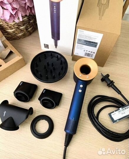 Dyson Supersonic HD08 Синий/Медь: Ваш лучший фен