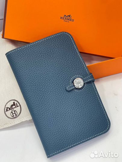 Кошелек с картхолдером Hermes из кожи togo