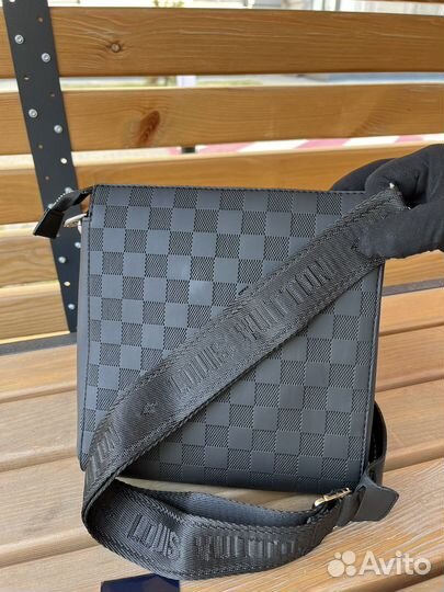 Louis Vuitton сумка мужская черная